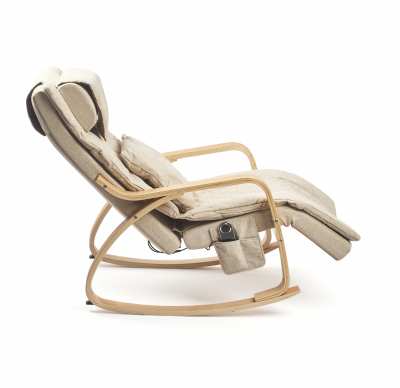 Массажное кресло Senzo Amaya Beige с вибромассажем и zero-stress эффектом