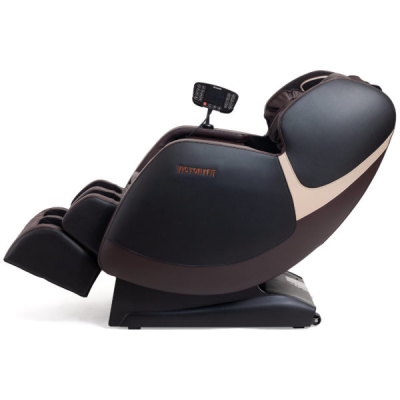 Массажное кресло Victoryfit VF-M76 (коричневый) с уникальным массажем бедер и роликами