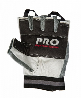 Перчатки для фитнеса Atemi, черно-белые, AFG02S